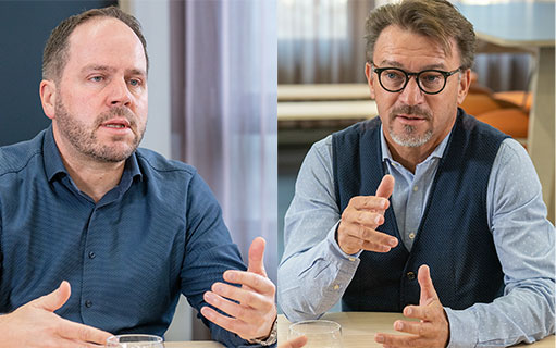 Interview mit Thomas Bögli, Leiter Geschäftsfeld Bildung, und Mario Rusca, Leiter Bildungsentwicklung, beide GS1 Switzerland,